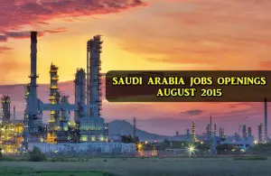 saudi arabia jobs august 2015