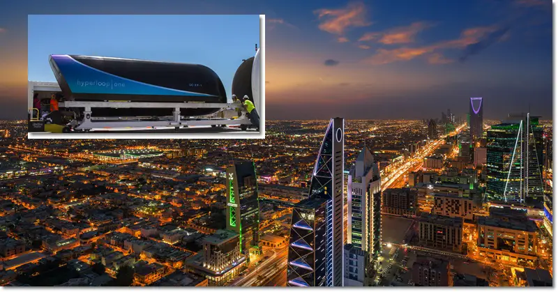 Riyadh-UAE Hyperloop Set to Break Ground in 2020