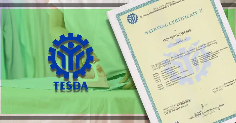 How To Apply Online TESDA Course For Domestic Worker in Saudi Arabia