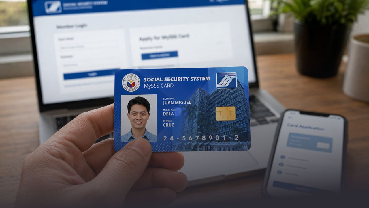 How to Apply Online for the New MySSS Card
